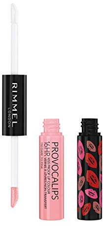 Rimmel London Provocalips 16Hr Kissproof Lip Colour, 11 Dare To Pink