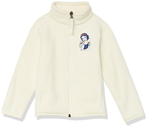 Amazon Essentials Disney | Marvel | Star Wars | Princess Chaqueta de Forro Polar con Cremallera Completa y Cuello Perkins Niña, Blancanieves, 2 años