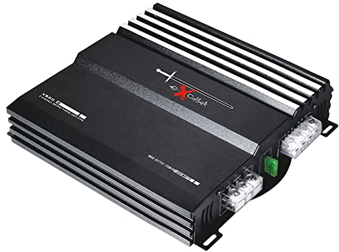 KIT SET PARA EXCALIBUR X500.2 1 amplificador estéreo de 2 canales 1000 vatios máx. 2 amplificadores de 50 vatios rms máx. para puertas o subwoofer, 1 pieza