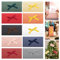 10 PCS Farbige Umschläge mit Band, 10 Farben Vintage Kraftpapier Umschläge, Grußkarten Umschläge Hochzeit Einladungen Umschläge Bunte Briefumschläge für Geburtstag Hochzeit Weihnachten, 22 * 11CM