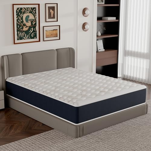 DEWINNER Matelas 140x200, Mousse 28 cm et Matelas Mousse à Mémoire de Forme,Parfait Soutien Haute Resil,Respirant,7 Zones,Réversible à Deux Faces,Épaisseur 28 cm (140x200x28)