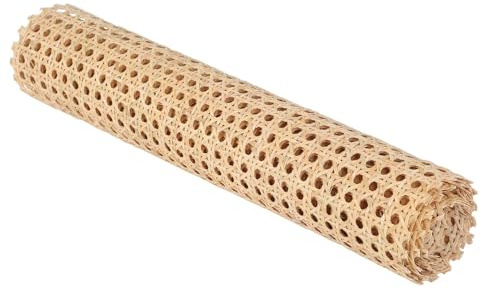 Rattan remrulle, rottingband, öppen mesh-remrulle, sockerrulle för tak, skåp, stol, andra sockerrörsprojekt, gör-det-själv-rulle