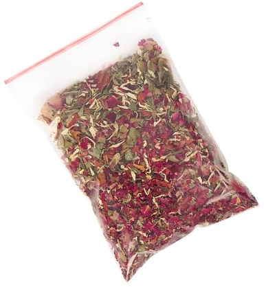 Torkade Blomsterkonfetti - Torkade Blomblad Bröllopskonfetti | 100G Naturliga Blomsterdekorationstillbehör, Torkade Rosblad För Badtvål, Födelsedagsförslag För