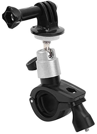 Stylebest Actionkamera Cykelfäste Hållbar 360° Rotationsstöd för och 9 Black Metal Black Storlek 10x6,5x2,7cm