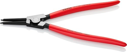 KNIPEX Låsringstång för ytterringar på axlar i SB-förpackning med plastöverdrag 320 mm, 46 11 A4 SB