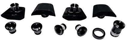 FSA unisex sl-k ABS Chainring Bolt kit, nero