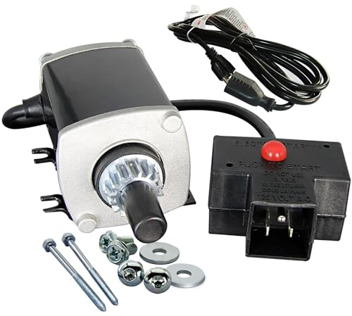 Tecumseh Starter 37000 New Replacement 120V 16 Teeth CCW Snow Blower for Ariens Tecumseh LH OH HMSK OHSK OHM110 HM70 HMXL70 Multiple Years 72403600 33329 33329A 33329B 33329C 33329D 33329E 33329F 5898