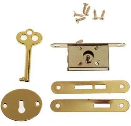 Serrature decorative per mobili in metallo antico serrature per cassetti con per chiave gioielli scatola di legno per chiavistello mobili vintage Hardwa piccola scatola serrature