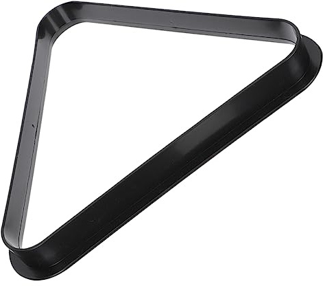 SUPVOX Estante Triangular de Plástico para Bolas de Billar, Soporte Duradero Que Organiza Bolas Ordenadamente para Mesa de Billar en Clubes o Centros Comunitarios