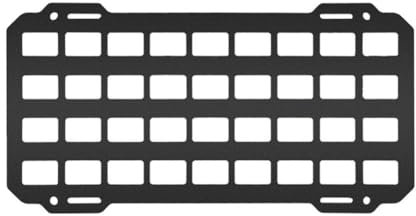 Solimery Parasol para Coche, Panel Organizador Molle Rígido para Accesorios de Mochila, Soporte para Equipo, Bolsas Molle, Herramientas