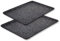 Scoville Xtra 2 Piece Baking Tray Set, 31cm & 35cm Oven Trays, Non Stick Baking Tray Set, Neverstick Coated, Set of 2 Baking Trays, Oven Safe to 260°C, Dishwasher Safe, PFOA Free, Aluminium, Black