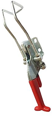 Angoily 1 Pièce basculer le loquet bureautique accessoires clips de fixation door lock fixation portail clip de fixation verrou portail pince à bascule sauterelle verticale pince à loquet