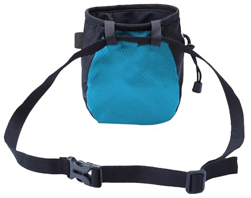 Sac à Magnésie Escalade Sac à Craie d'Escalade Etanche Sac à Poudre de Magnésie Sac en Magnésie avec Ceinture Réglable Sac de Rangement Poudre Magnésie avec Poches pour Gymnastique Gym Crossfit Levage