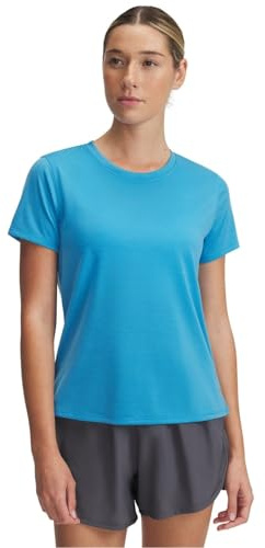 Under Armour Launch Camiseta de Running Mujeres Turquesa - Blue/Ether Blue XS