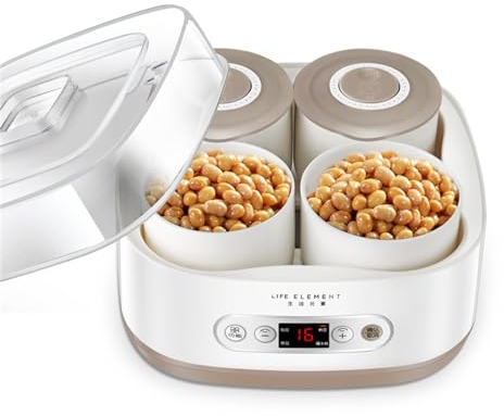 Liten yoghurtjäsningsmaskin,multifunktionell miniyoghurtmaskin,mini hemmagjord Natto-maskin för underkoppar,fermenteringsmaskin för risvin,smart panelkontroll,för hem/bar/dessertbutik