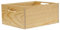 Caja Madera Deco - Envío 24h - Caja Multiusos - Almacenaje, Decoración Sostenible con asas (40x30)