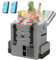 LiTHELi FrozenPack Akku-Kühlbox elektrisch Auto Kühlbox 20L, 12/24/240V Rucksackkühlschrank für Camping, Reisen, Wohnmobil, Kühlbox mit Akku, 15 Minuten Schnellkühlung (2 Akkus)