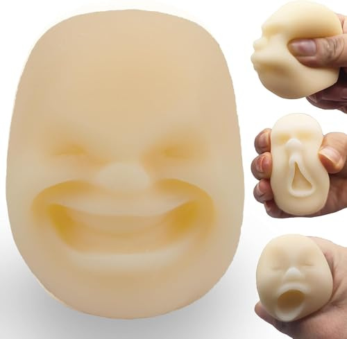 Funny Human Face Emotion Balls,Fidget Toys Stress Relief Squeeze Ball Stress Toys for Kids and Adults,Sensory Toys for Autism