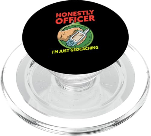Onestamente ufficiale, sto solo geocaching divertente Geocacher PopSockets PopGrip per MagSafe
