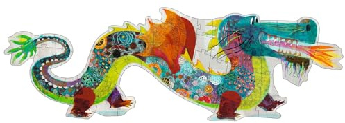 Djeco DJ07170 Djeco -Großes Puzzle „Leon der Drache“