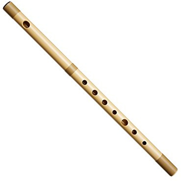 Plastic Japanese Shinobue Flute 8, Key of C