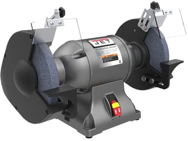JET 10-Inch Industrial Bench Grinder, 1800 RPM, 1-1/2 HP, 115V 1Ph (Model IBG-10)