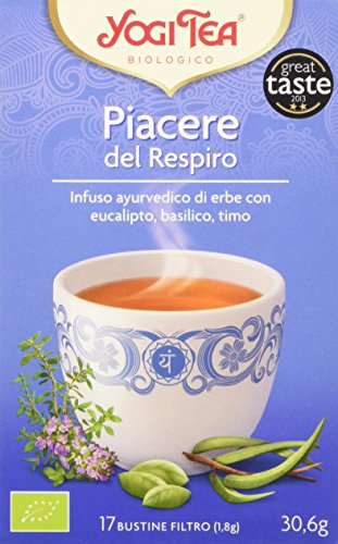 Yogi Tea Infusión de Hierbas Respiración - 17 bolsitas