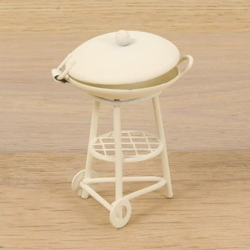 Dekoprojekt Minigarten Grill, weiß 6,3 cm