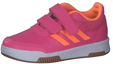 adidas Tensaur Hook and Loop Shoes Laufschuhe, Magenta/Orange/Cloud White, 38 EU