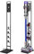 Luchs Ständer für Dyson Rowenta Philips Xiaomi Akkusauger - Organizer für Dyson V6,V7,V8,V10,V11,DC30,DC31,DC34,DC35 Standfuß Halterung Rahmen - Robo (Universal Schwarz)