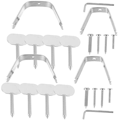 Mikinona 2sätze Teiliges Ersatzset Für Spanischen Schinkenhalter Aus Rostfreiem Stahl Praktisches Halterungszubehör Für Schinkenständer Geeignet Für Zuhause Party Und Hotelgebrauch