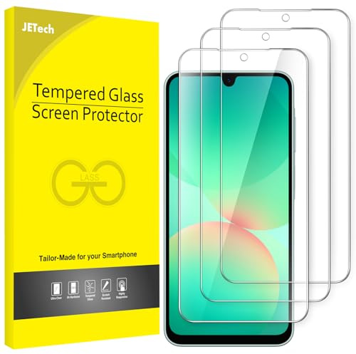JETech Protector Pantalla para Samsung Galaxy A26, 3 Unidades
