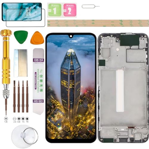 Gadget Troops Conjunto de pantalla LCD (Incell) para Samsung Galaxy A25 5G SM-A256B/DSN, A256E, A256B, A256U, A256U1. Kit de repuesto de pantalla