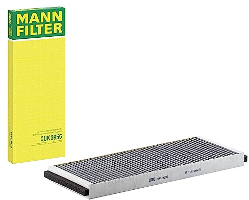MANN-FILTER CUK 3955 Innenraumfilter/Kabinenluftfilter - Pollenfilter mit Aktivkohle - für Pkw + Transporter