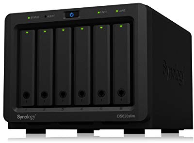 Synology 6 Bay 6,3 cm NAS DS620slim (Diskless)