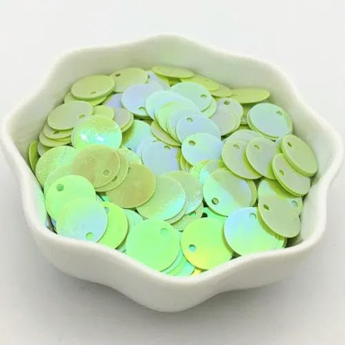 Pailletten, 10 mm, 15 mm, 20 mm, 25 mm, 30 mm, flach, rund, Seitenloch, lose PVC-Pailletten, Basteln, für Hochzeitskleidung, Accessoires, 30 g