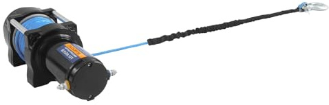 Verricello elettrico 4500lbs per fuoristrada/ATV 12 V 1 m/min argano elettrico con funzione di blocco e controller, per recupero e lavori di soccorso