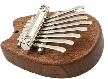 Portatile 8 Tasti Dita Pianoforte Dita In Legno Pianoforte Pollice Pianoforte Strumento Musicale Regalo Per Bambini E Adulti Durevole Portatile Dita di Legno Pollice Pianoforte Tastiera