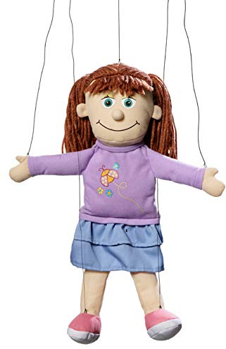Amy Peach Girl Marionette String Puppet