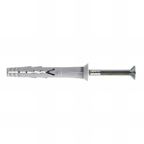 Scell-it - 100 chevilles à frapper tête fraisée 6 x 55 mm + clou - SC-YZF6055 - Scell-it