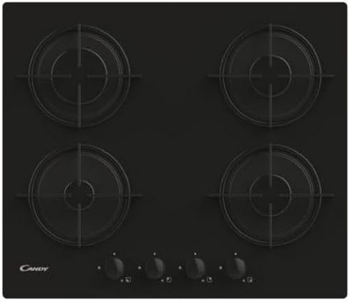 Candy CVW6BB Kochfeld, integriert, 59,5 cm, Gas 4 Zonen