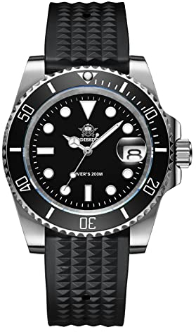 ADDIESDIVE Herren analog Uhren Quarz Uhr 20bar wasserdichte Edelstahl Armbanduhr Herren Großes Leuchtende