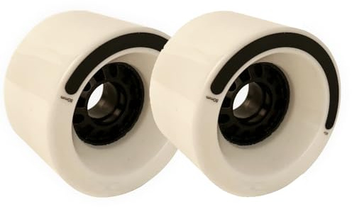 ANWEALTH 8 Pezzi di Ruote per Skateboard da 80 mm Ruote per Longboard da Discesa Ruote per Skateboard Elettrico Alta velocità Massima Aderenza Guida Fluida Lunga Durata