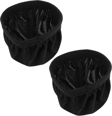 SECFOU Copri Auricolari per Cuffie Riutilizzabili 2 Pezzi in Cotone Elastico Lavabile, Coperture Antipolvere per Padiglioni Auricolari Over-ear, Protezione Confortevole per Uso