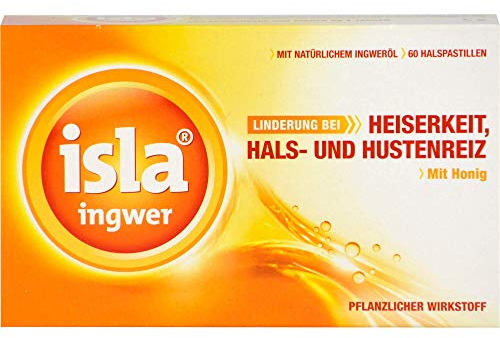 Isla ingwer Pastillen, 60 St.