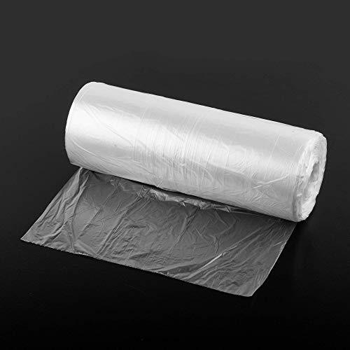 (Paquet de 1000) HDPE 25 x 40 cm Comptoir sacs en polyéthylène en rouleau, emballage en plastique sûr pour aliments Sacs emballés pour congélateur au contact alimentaire