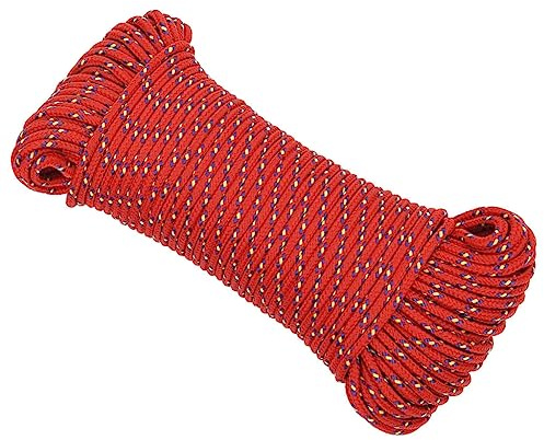 Bootsseil rot 5mm 50m Polypropylen