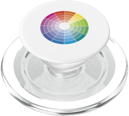 Colour Wheel Chart Color Hex Artist PopSockets PopGrip for MagSafe