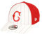 New Era Cincinnati Reds MLB Two Tone White Red Pinstripe 39Thirty Stretch Cap - L-XL