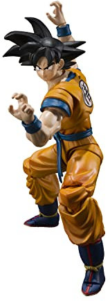 TAMASHII NATIONS - Dragon Ball Super: Super Hero - Son Goku Super Hero Age 15+ (Remission), Bandai Spirits S.H.Figuarts Action Figure